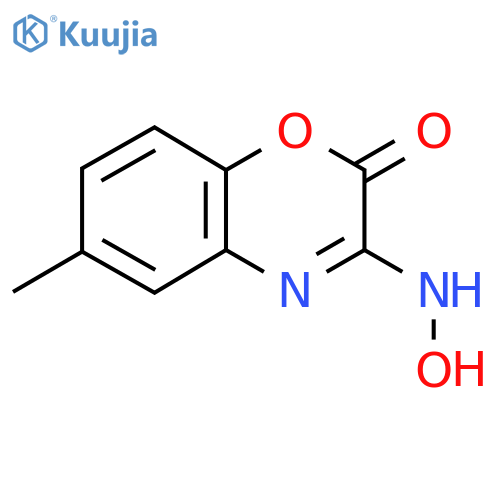 6-Methyl-2H-1,4-benzoxazine-2,3(4H)-dione 3-Oxime structure
