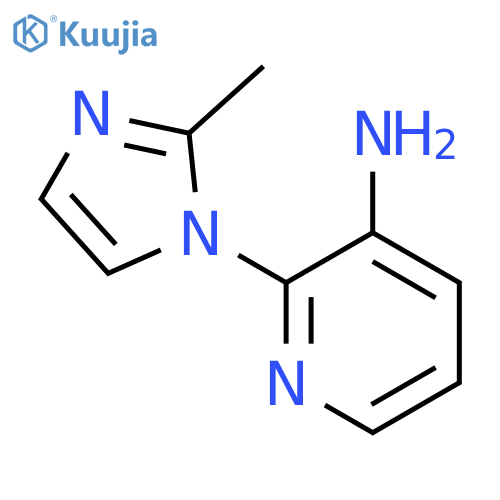 2-(2-Methyl-1H-imidazol-1-yl)pyridin-3-amine structure