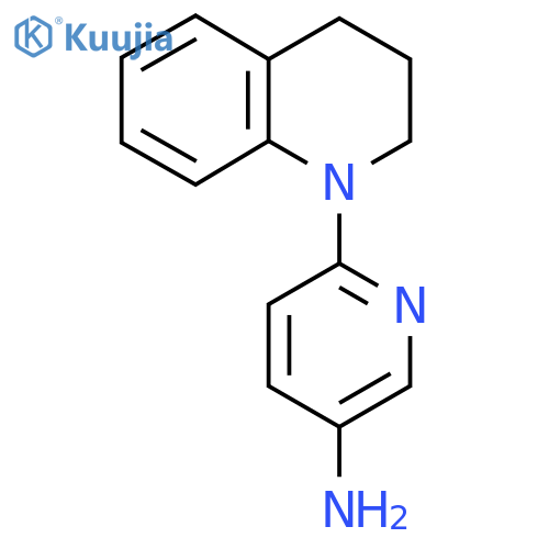 6-3,4-Dihydro-1(2H)-quinolinyl-3-pyridinamine structure
