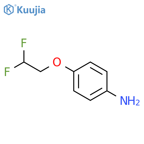 4-(2,2-difluoroethoxy)aniline structure