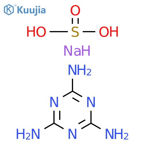 sulfurous acid, monosodium salt, reaction products with methylolated melamine structure