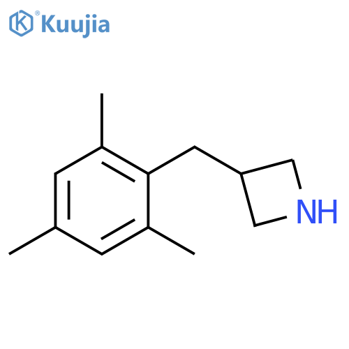 3-(2,4,6-trimethylphenyl)methylazetidine structure