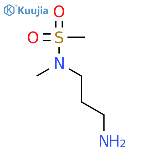 N-(3-aminopropyl)-N-methylMethanesulfonamide structure