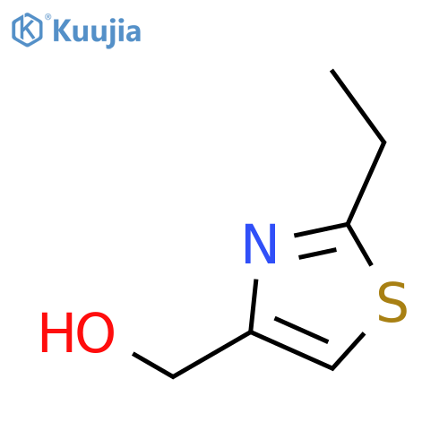 (2-ethyl-1,3-thiazol-4-yl)methanol hydrochloride structure