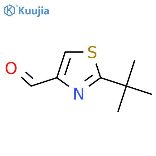 2-tert-butyl-1,3-thiazole-4-carbaldehyde structure