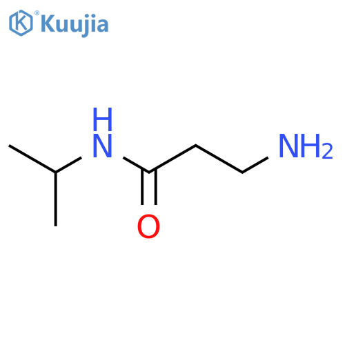3-AMINO-N-(PROPAN-2-YL)PROPANAMIDE structure
