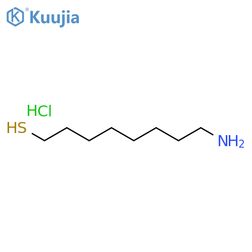 1-Octanethiol, 8-amino-, hydrochloride (1:1)  structure