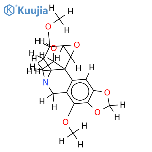 (11R)-2beta,3beta-epoxy-3alpha,7-dimethoxy-crinan-11-ol structure