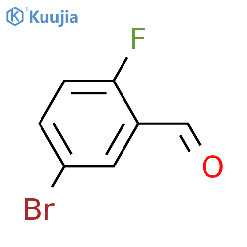 2-Fluoro-5-bromobenzaldehyde structure