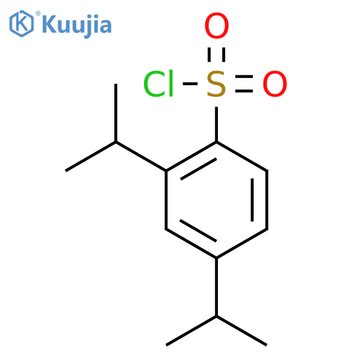 Benzenesulfonylchloride, 2,4-bis(1-methylethyl)- structure