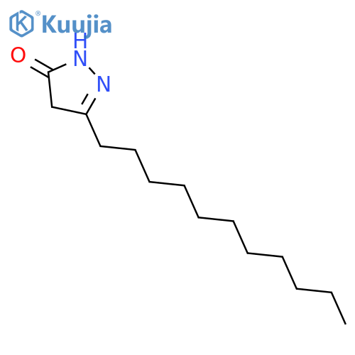 3H-Pyrazol-3-one,2,4-dihydro-5-undecyl- structure