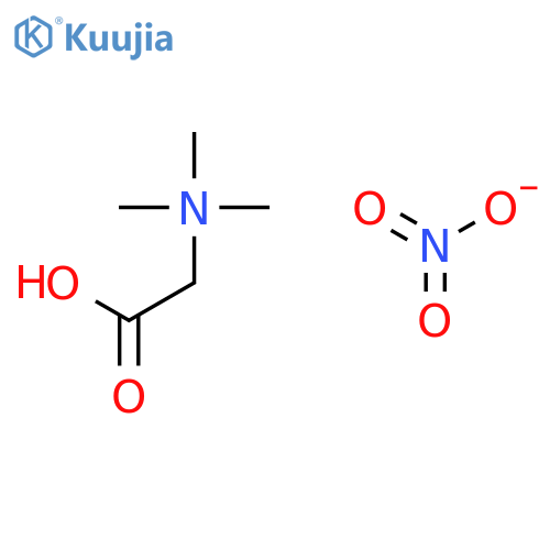 (carboxymethyl)trimethylammonium nitrate structure