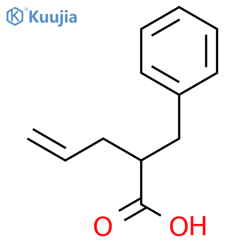 (S)-2-BENZYLPENT-4-ENOIC ACID structure