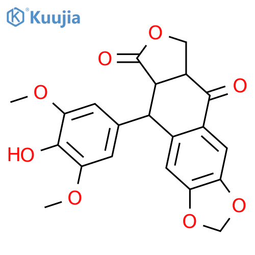 2,7'-Cyclo-3',4,4',5,5',7-hexahydroxy-8,8'-lignan-9',9-olide; (7R,7'R,8S,8'R)-form, 7-Ketone, 4,5-methylene, 3',5'-di-Me ether structure