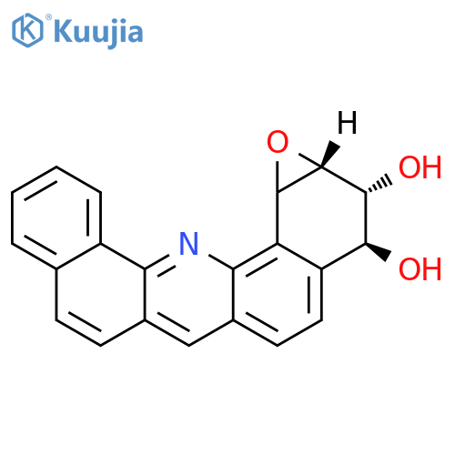 Benz[c]oxireno[5,6]benz[1,2-h]acridine-2,3-diol, 1a,2,3,13c-tetrahydro-, (1aR,2R,3S,13cS)- structure