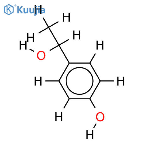 4-(1S)-1-hydroxyethylphenol structure