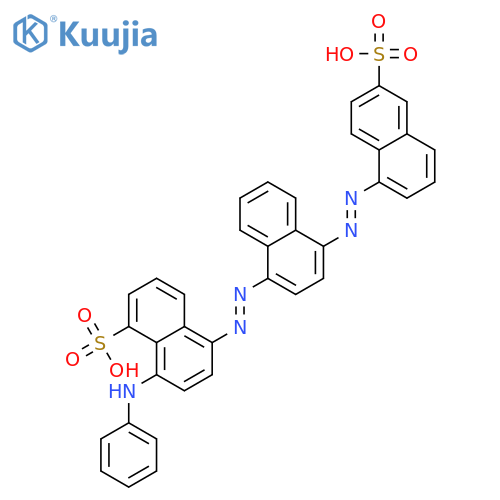 1-Naphthalenesulfonicacid,8-(phenylamino)-5-[2-[4-[2-(6-sulfo-1-naphthalenyl)diazenyl]-1-naphthalenyl]diazenyl]- structure