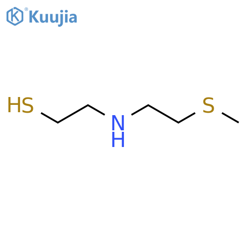 Ethanethiol, 2-[[2-(methylthio)ethyl]amino]- structure