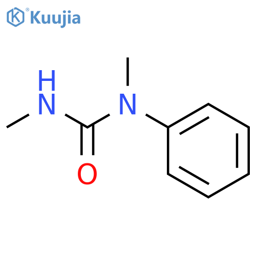 Urea,N,N'-dimethyl-N-phenyl- (9CI) structure