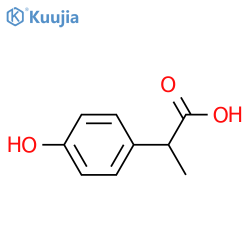 2-(4-Hydroxyphenyl)Propionic Acid structure