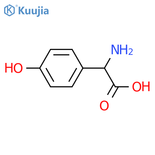 4-Hydroxyphenylglycine structure