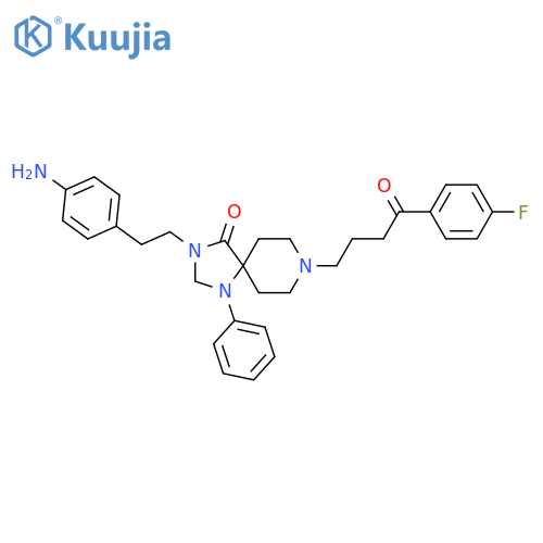 N-(p-Aminophenethyl)spiperone structure