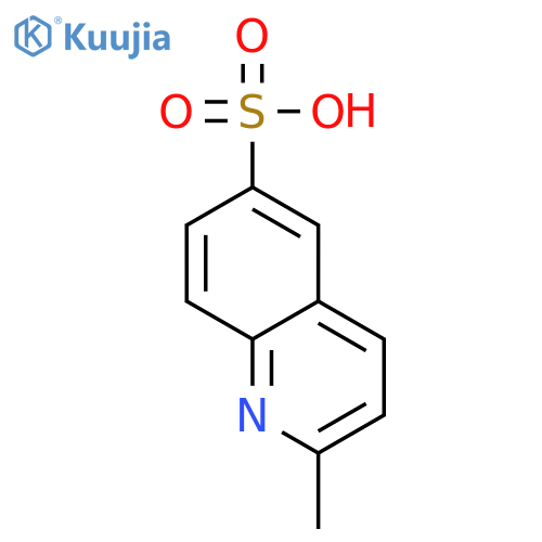 6-Quinolinesulfonicacid, 2-methyl- structure