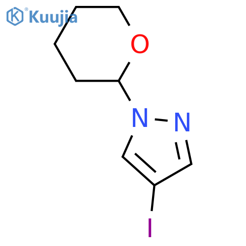 4-iodo-1-(oxan-2-yl)-1H-pyrazole structure
