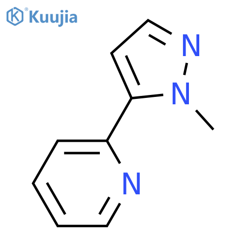 2-(1-Methyl-1H-pyrazol-5-yl)pyridine structure