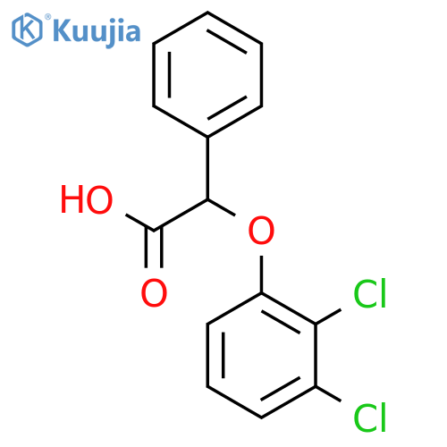 2-(2,3-Dichlorophenoxy)-2-phenylacetic acid structure
