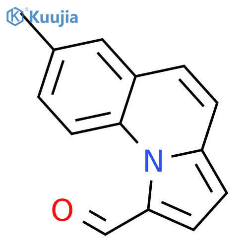 7-methyl-Pyrrolo[1,2-a]quinoline-1-carboxaldehyde structure
