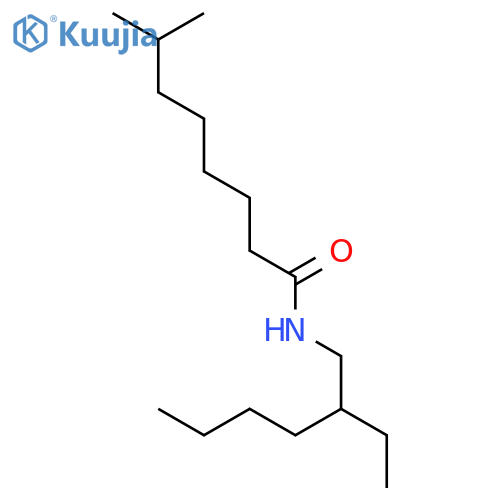 Isononanamide,N-(2-ethylhexyl)- structure
