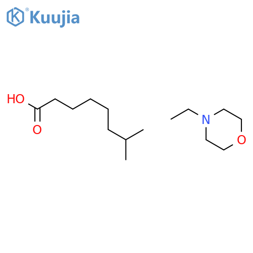 isononanoic acid, compound with 4-ethylmorpholine (1:1) structure