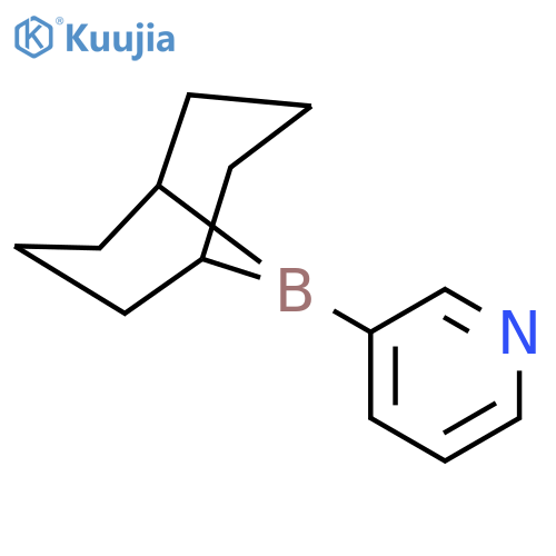 Pyridine, 3-(9-borabicyclo[3.3.1]non-9-yl)- structure