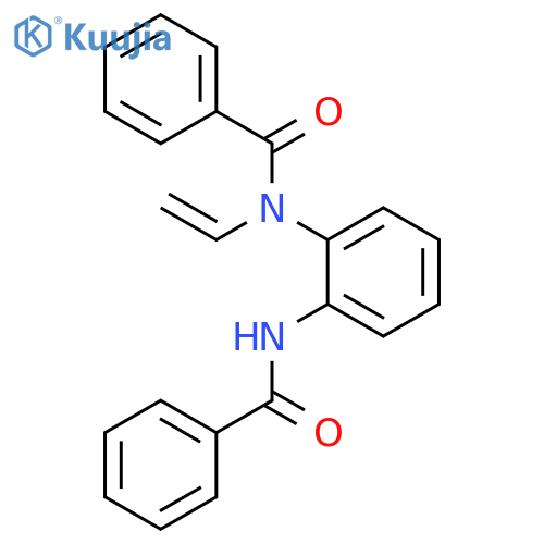 Benzamide, N-[2-(benzoylamino)phenyl]-N-ethenyl- structure