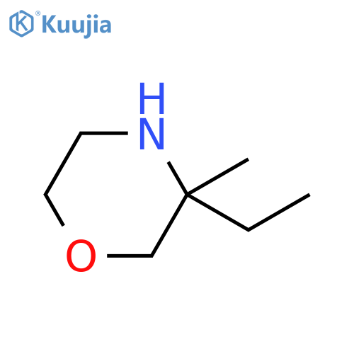 3-ethyl-3-methylmorpholine structure