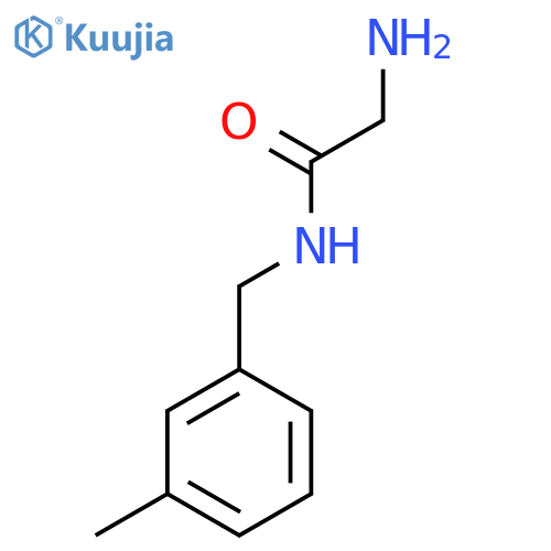 2-Amino-N-(3-methyl-benzyl)-acetamide structure