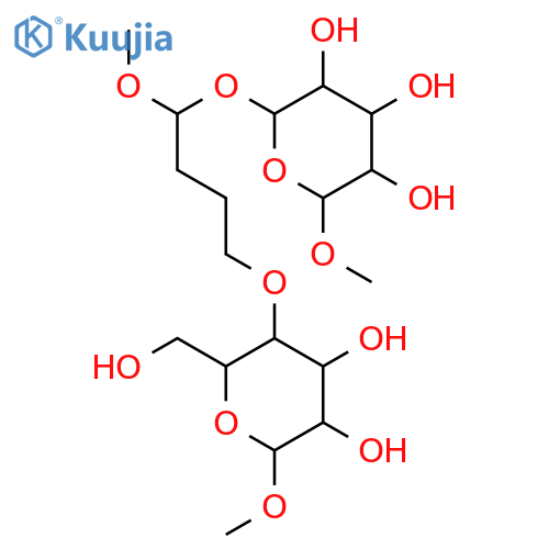 a-D-Glucopyranoside, methyl4-O-[4-(a-D-glucopyranosyloxy)-4-methoxybutyl]-,(R)- (9CI) structure