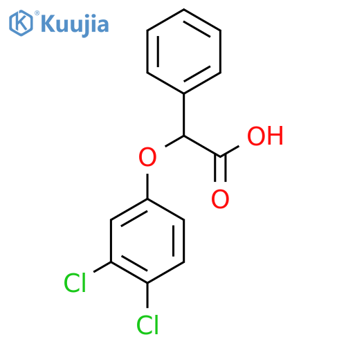 2-(3,4-Dichlorophenoxy)-2-phenylacetic acid structure