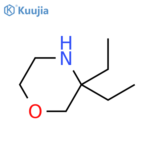 3,3-diethylmorpholine structure