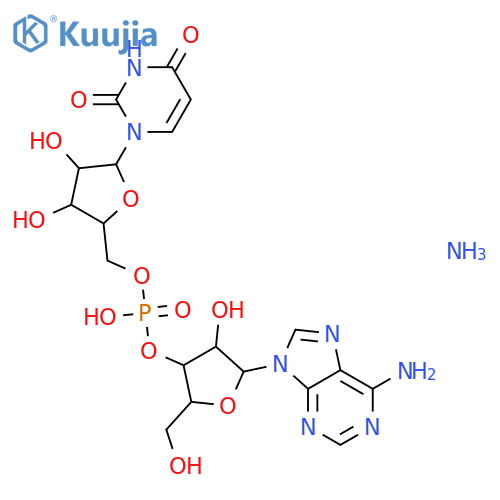 ADENYLYL(3'-5')URIDINE AMMONIUM SALT structure