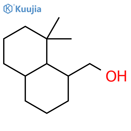 1-Naphthalenemethanol,octahydro-8,8-dimethyl- (9CI) structure