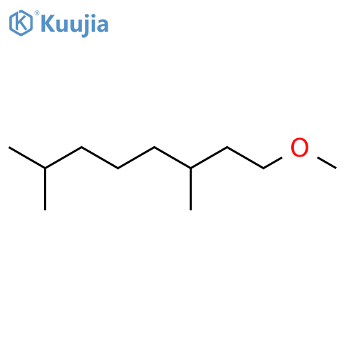 Octane,1-methoxy-3,7-dimethyl- structure