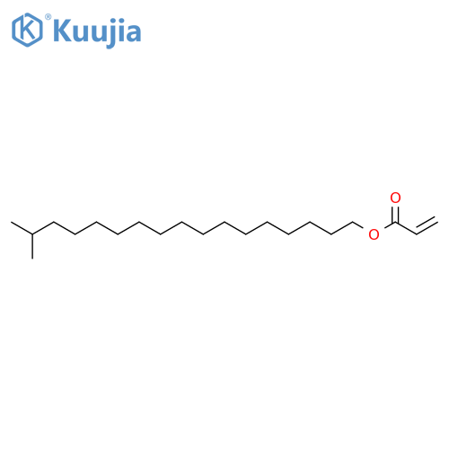 Isooctadecyl acrylate structure