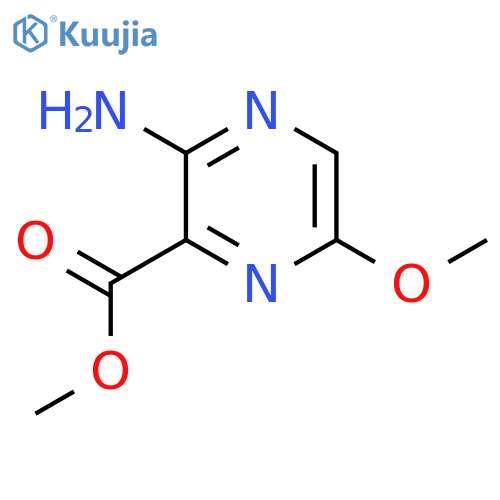 Methyl 3-amino-6-methoxypyrazine-2-carboxylate structure