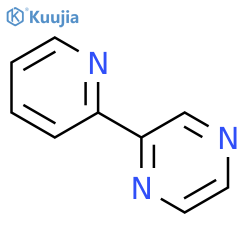 2-(pyridin-3-yl)pyrazine structure