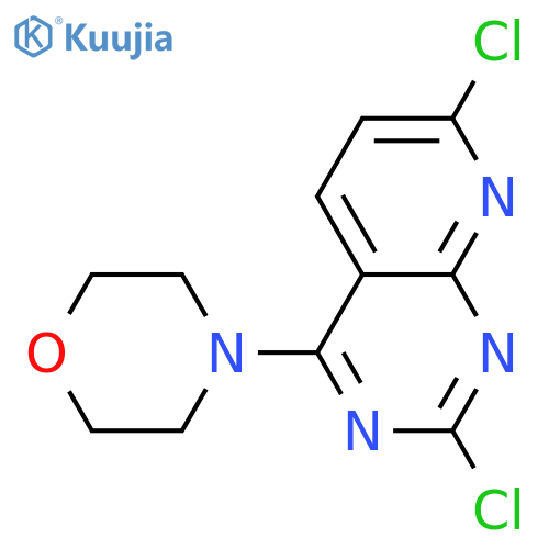 4-(2,7-Dichloropyrido[2,3-d]pyrimidin-4-yl)morpholine structure