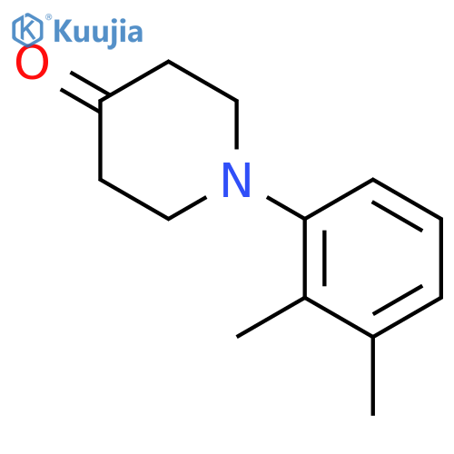 1-(2,3-Dimethylphenyl)piperidin-4-one structure