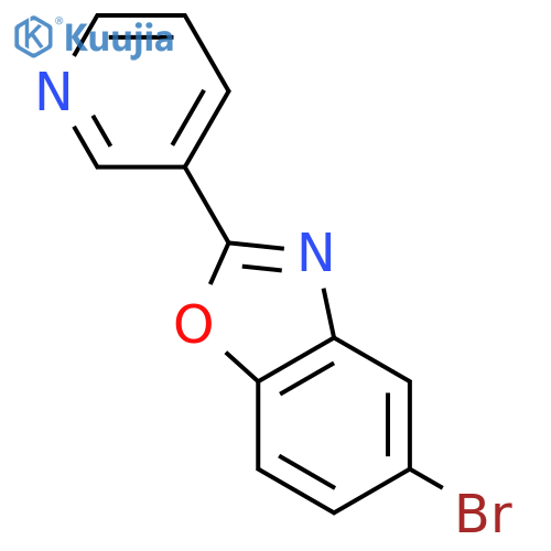 5-Bromo-2-Pyridin-3-Yl-1,3-Benzoxazole structure