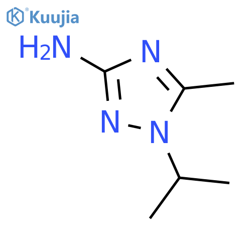 1-Isopropyl-5-methyl-1H-1,2,4-triazol-3-amine structure